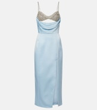 Rachel Gilbert Celestia embellished midi dress