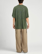 Guess Mens T-shirt Military in Green