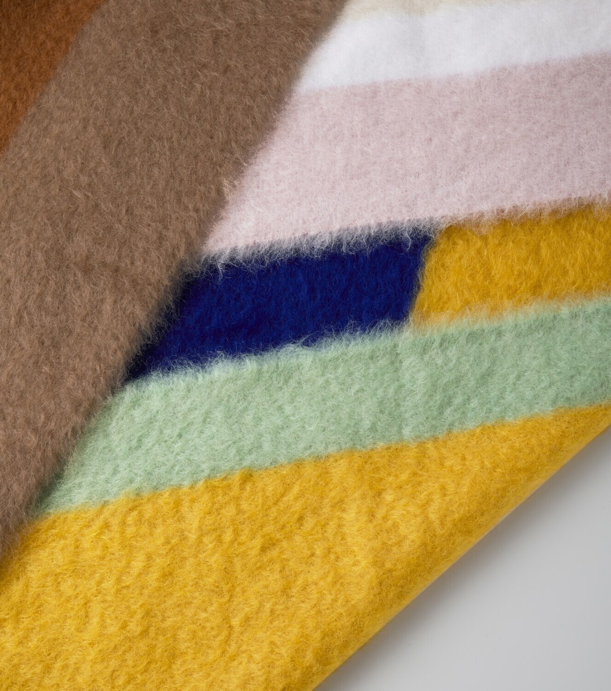Loewe - Striped mohair-blend blanket