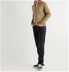 TOM FORD - Panelled Suede and Merino Wool Blouson Jacket - Neutrals
