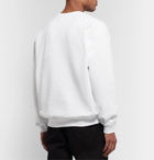 Noon Goons - Printed Fleece-Back Cotton-Jersey Sweatshirt - White