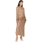 Jimmy Choo Beige Bing 100 Fine Raffia heels