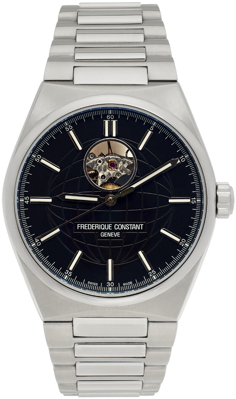 Photo: Frédérique Constant Silver Highlife Heart Beat Watch