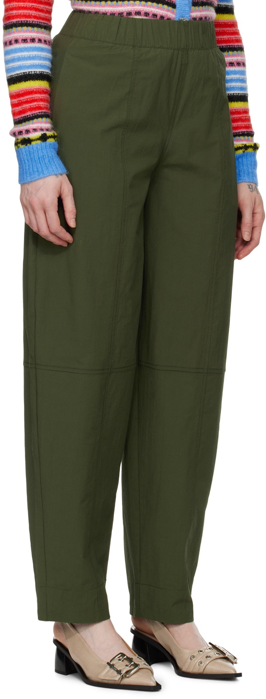 Ganni Green Trousers main image 0