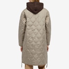 Taion Women's Crew Down Coat in Light Mocha