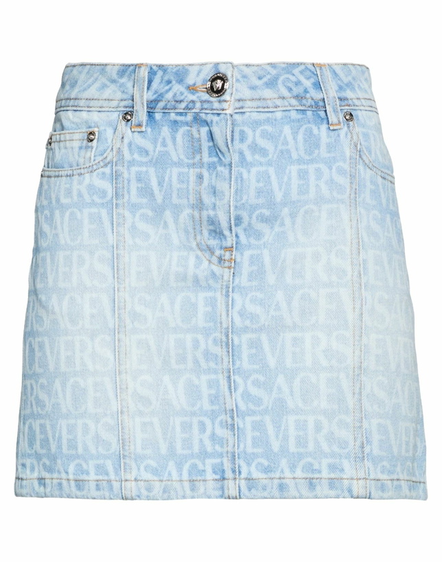 Photo: Versace Womens Denim skirt in Blue