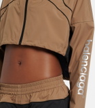 Balenciaga Cropped taffeta jacket