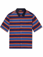 Missoni - Logo-Embroidered Cotton-Jacquard Polo Shirt - Multi