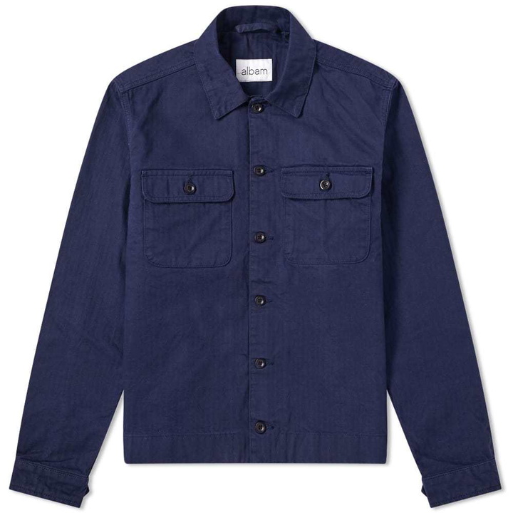 Photo: Albam Press Shirt Regal Blue