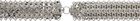 Rabanne Silver Jewel Belt