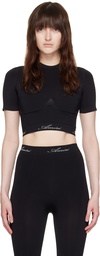 AMIRI Black Jacquard Top