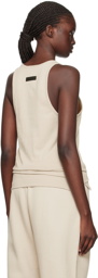 Fear of God ESSENTIALS Taupe Bonded Tank Top