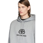 Balenciaga Grey BB Hoodie