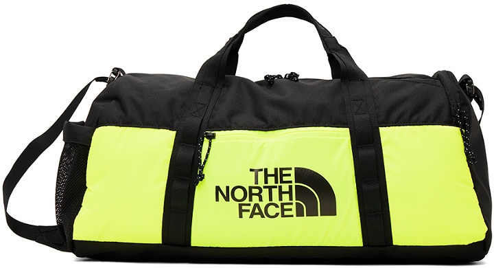 Photo: The North Face Black & Yellow Bozer Duffle Bag