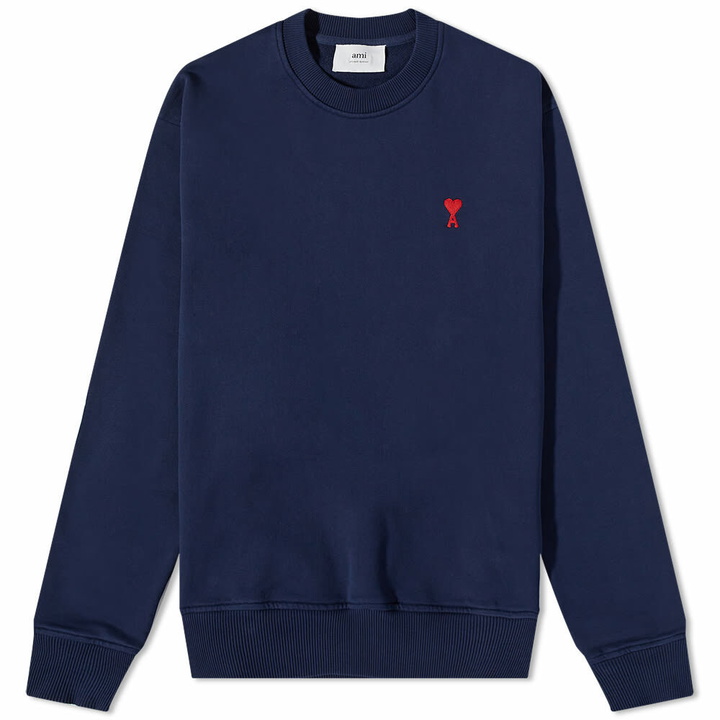 Photo: AMI Men's Tonal ADC Sweat in Nautic Blue