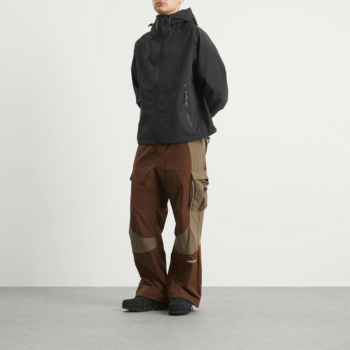KA_YO_Prototype Men's 3-Layer Shell Jacket in Black