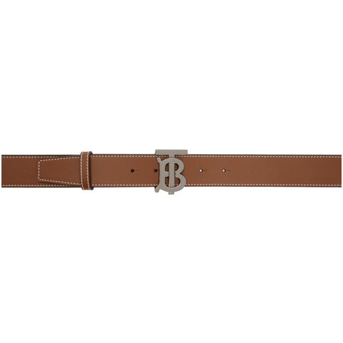 Photo: Burberry Tan Monogram Belt