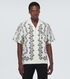 Jacquemus La Chemise Jean floral linen shirt