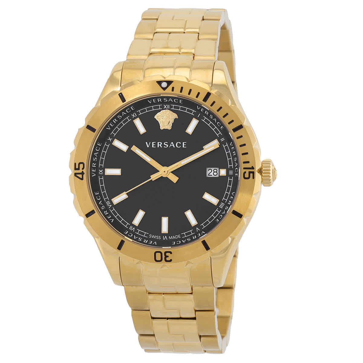 Versus by Versace Hellenyium Quartz Black Dial Mens Watch VE3A00820