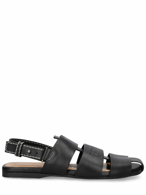 Photo: JW ANDERSON - 10mm Leather Fisherman Flat Sandals