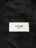 CELINE - Colonne Wool-Twill Blazer - Black