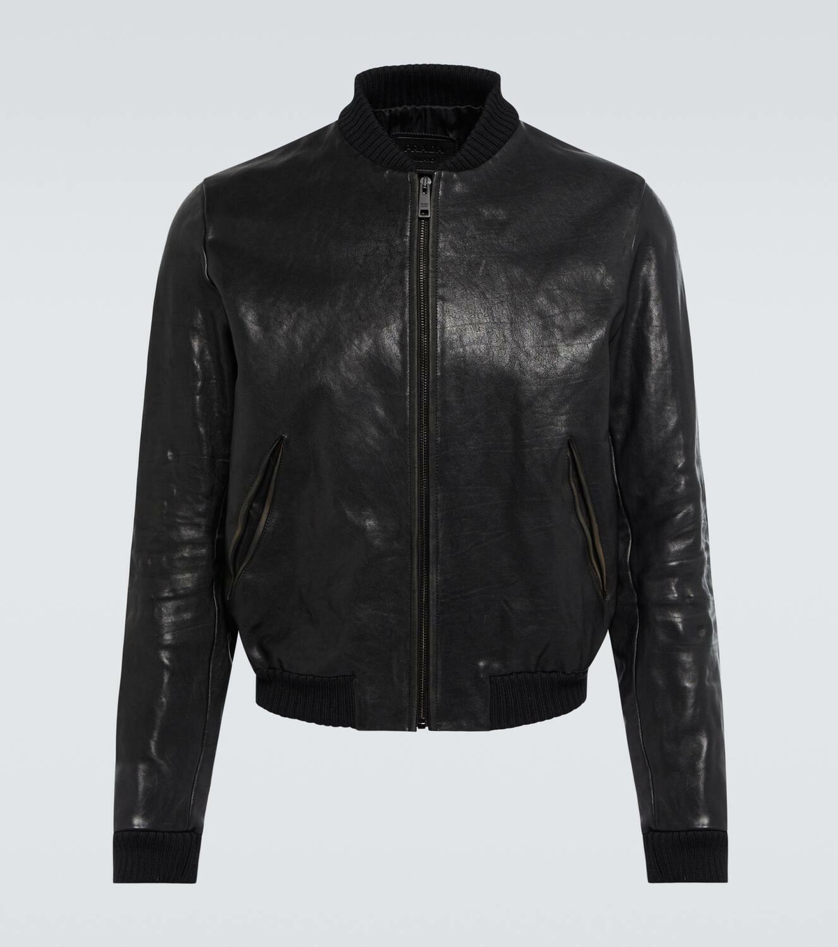 Prada Bomber leather jacket