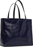 Marni Navy & Black Large Museo Tote