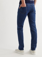 CANALI - Slim-Fit Tapered Jeans - Blue