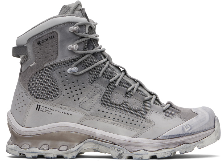 Photo: 11 by Boris Bidjan Saberi Gray Salomon Edition 2 GTX Boots