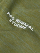 Pas Normal Studios - Escapism Logo-Print Cycling Jersey - Green