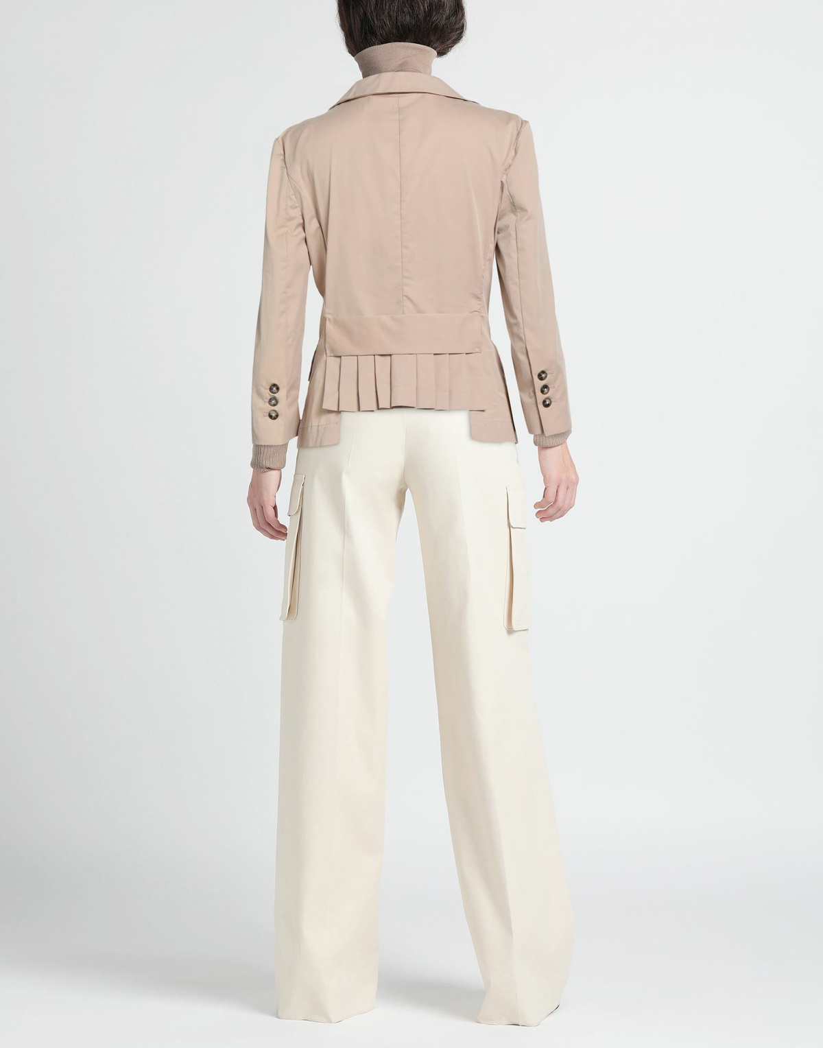 Alessia Santi Womens Blazer in Beige