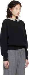 Baserange Black Mea Sweater
