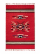 RRL - Fringed Woven Cotton Rug