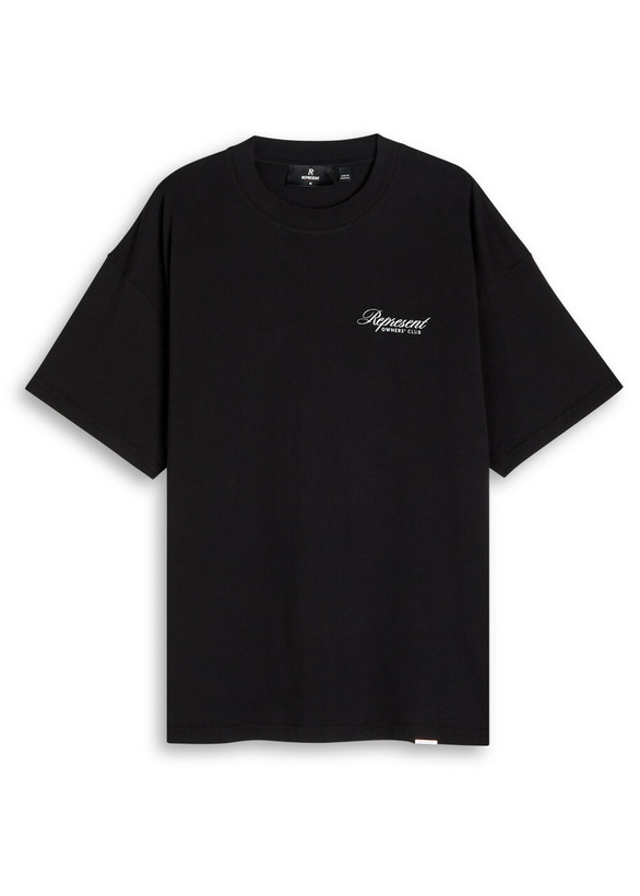Photo: Represent Owners' Club Printed Cotton T-shirt Black