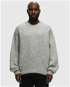 Represent Alpaca Knit Sweater Grey - Mens - Pullovers