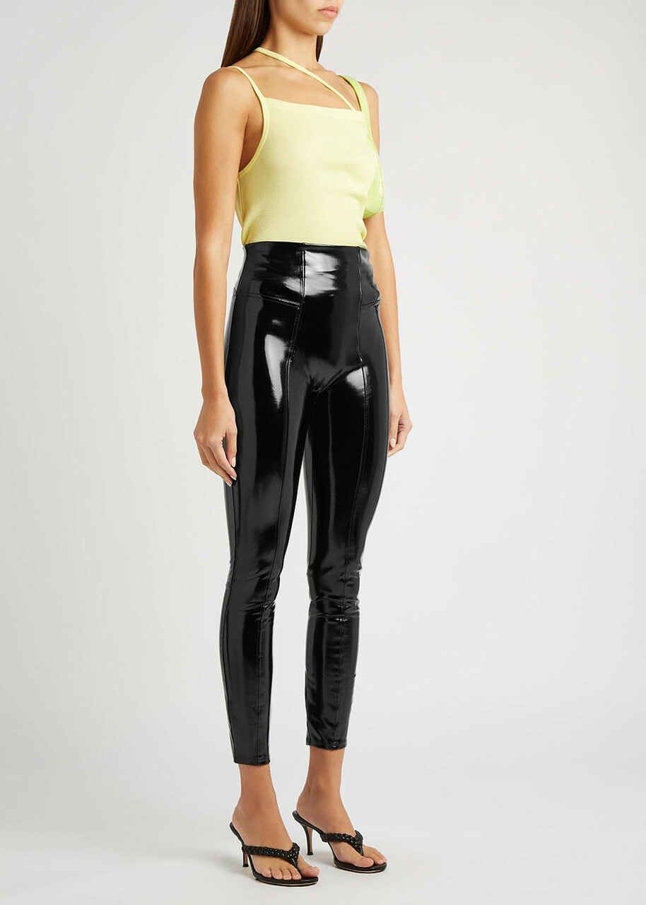 Leggings Petite Spanx Faux Patent Leather Spanx Leather Leggings