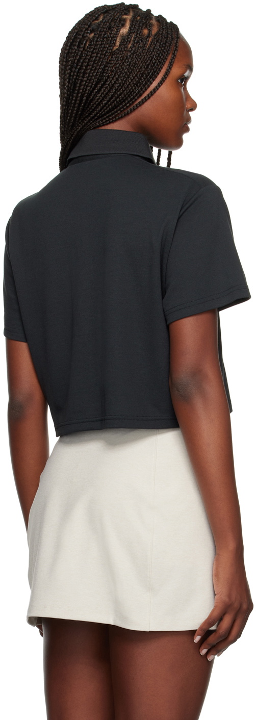 Outdoor Voices Black Birdie Polo