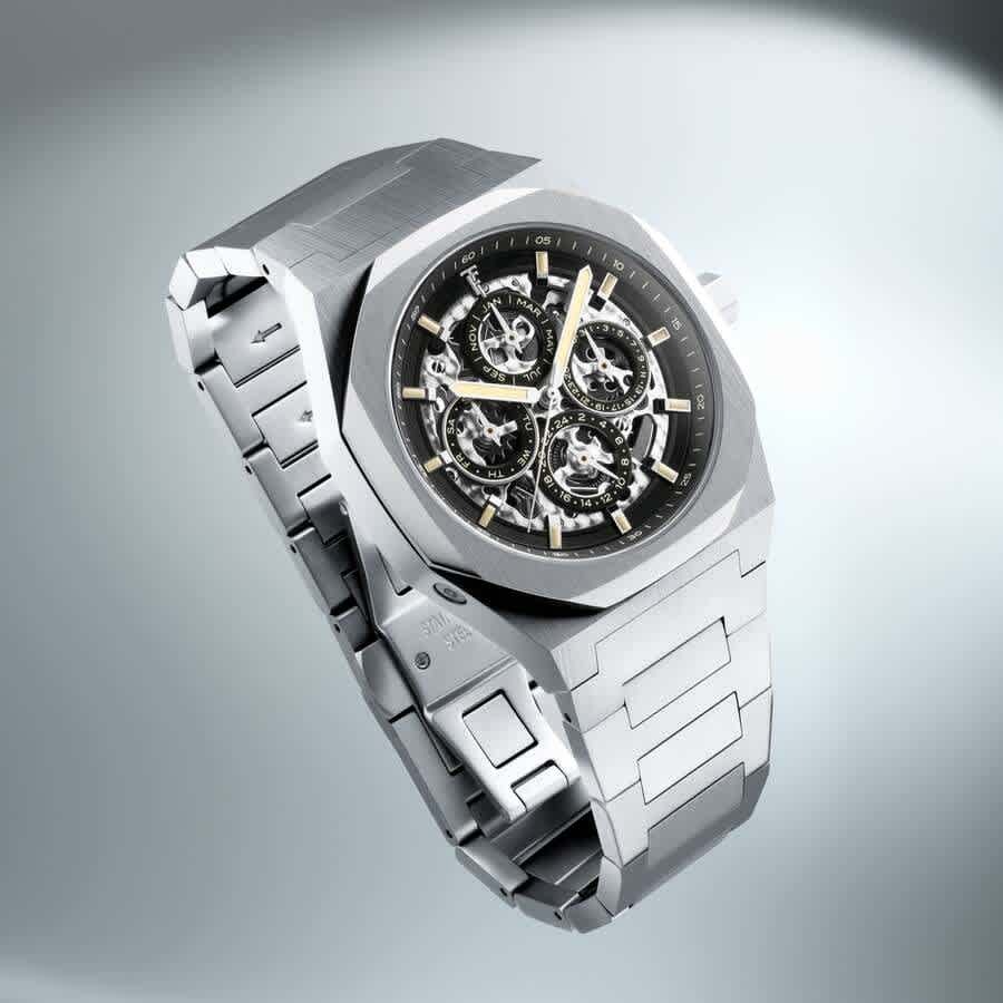 Thomas Earnshaw Drake Triple Calendar Black Dial Mens Watch ES-8308-22