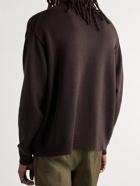 Studio Nicholson - Nimbus Cotton and Merino Wool-Blend Sweater - Brown