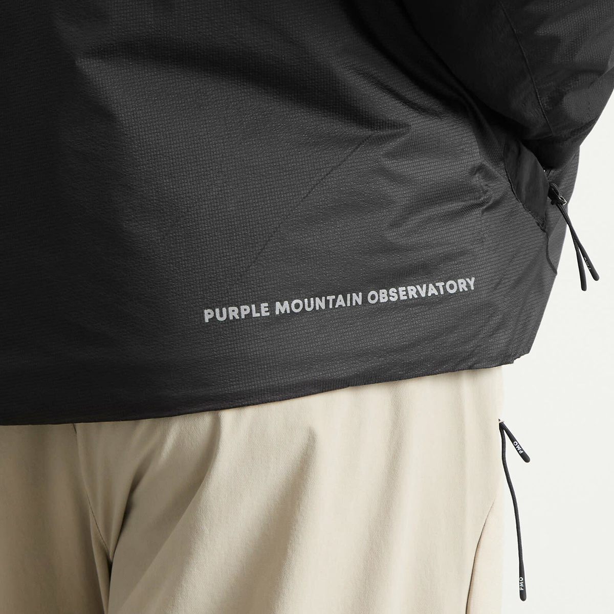 Purple Mountain Observatory Men's Peaks Cardigan in Black