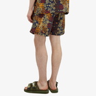 Monitaly Men's Easy Baggy Shorts in Shawn Print