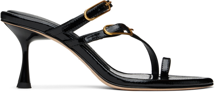 Photo: Studio Amelia Black Sabrina 70 Heeled Sandals