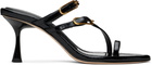 Studio Amelia Black Sabrina 70 Heeled Sandals
