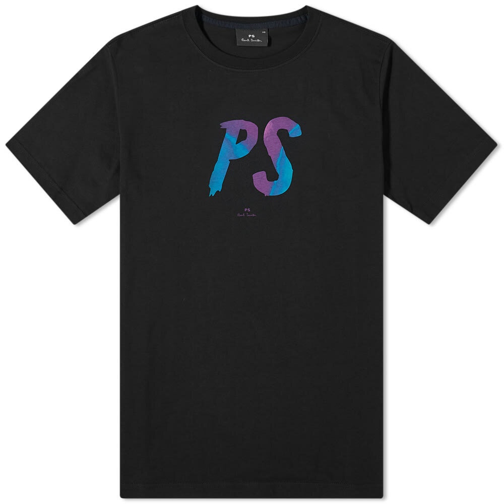 Paul Smith Men's PS Logo T-Shirt in Black Paul Smith