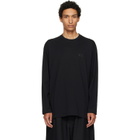 Y-3 Black Logo Long Sleeve T-shirt