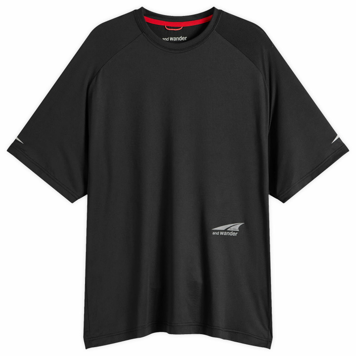 Photo: and wander Men's x Altra T-Shirt in Black
