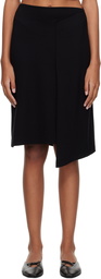 LESET Black Rio Miniskirt