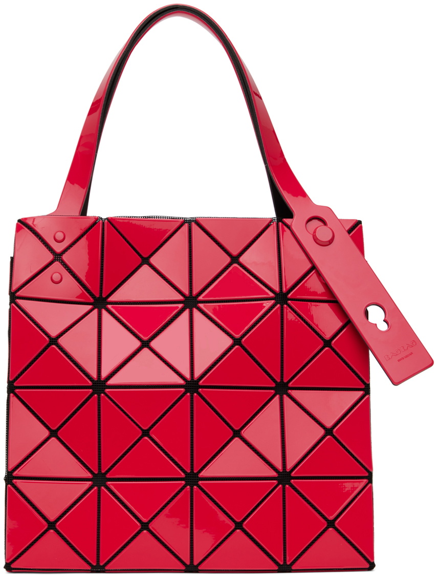 BAO BAO ISSEY MIYAKE Red Carat Large Bag Bao Bao Issey Miyake