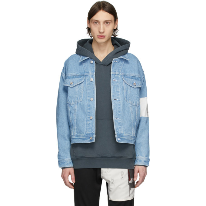 Enfants Riches Deprimes Blue Arcade Denim Jacket