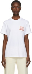 Stella McCartney White Ed Curtis Edition Logo T-Shirt